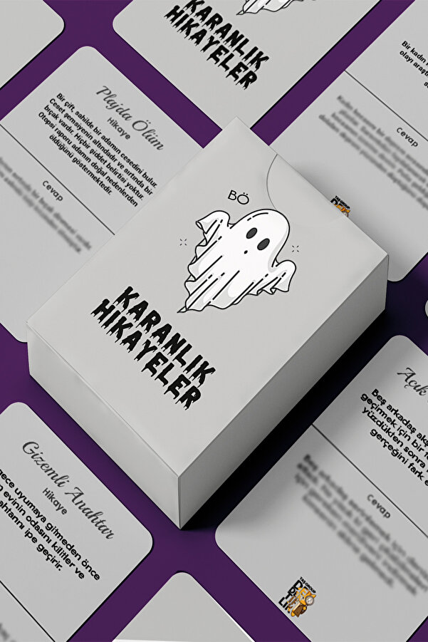 Taş Group Dedektiflik Karanlık Hikayeler-Dedektiflik Oyunu-Dedektif Oyunu-Zeka Oyunu-Kutu Oyunu-Kart Oyunu-Evet Hayır