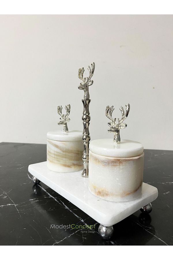 Marble spice rack 2025