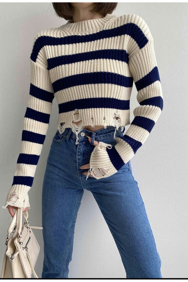 Ripped bottom sweater hotsell