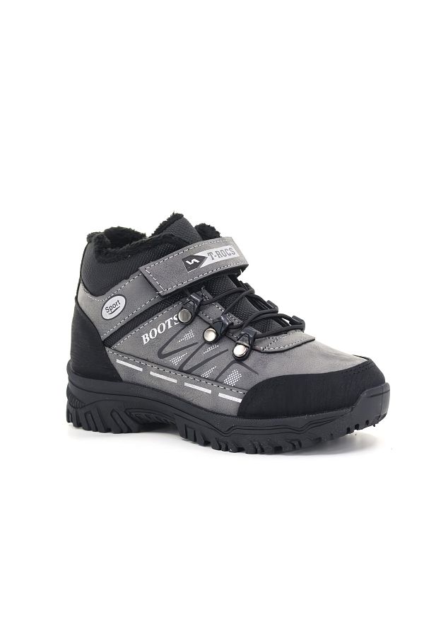Boys shearling boots clearance