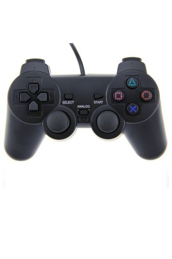 Ncp-ذراع التحكم التناظري السلكي لجهاز الكمبيوتر Gamepad Dual Shock 1