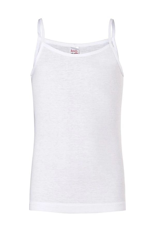 Namaldı-Children's Ribbed Cotton Rope Strap Tank Top 3 Pieces 1