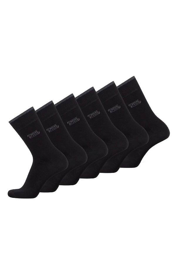 Camel Active-Herren Socken, 6er Paketi - Kurzsocken, Temel 1