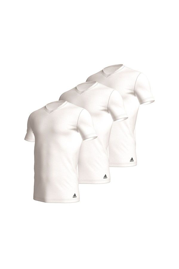 adidas-T-Shirt Kurzarmshirt mit V-Ausschnitt 3er Pack 1