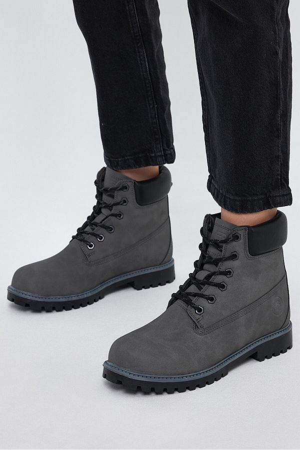 Tonny Black-Unisex kouřové pohodlné termo boty s podrážkou 1