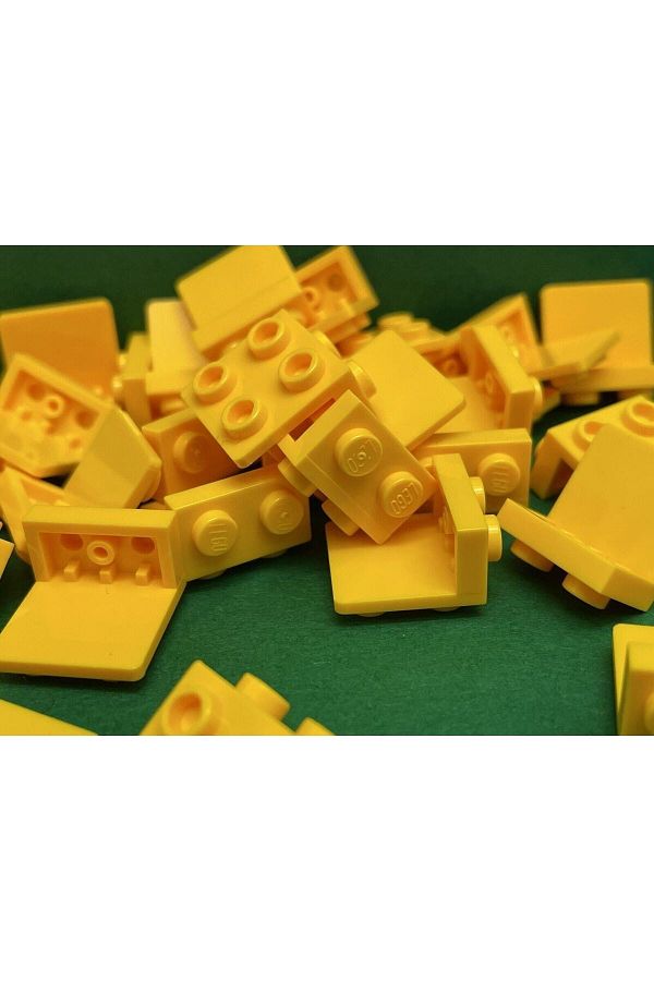 LEGO-Creator Moc Accessory Connection Part Bracket 1 X 2 - 2 X 2 Yellow 6 Pieces Will Be Sent 1