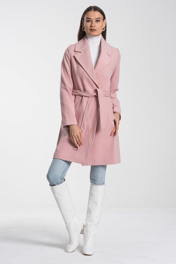 Baby pink coat womens new arrivals