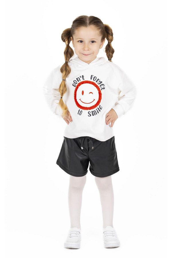 best kids-Girls' Black Shorts 1