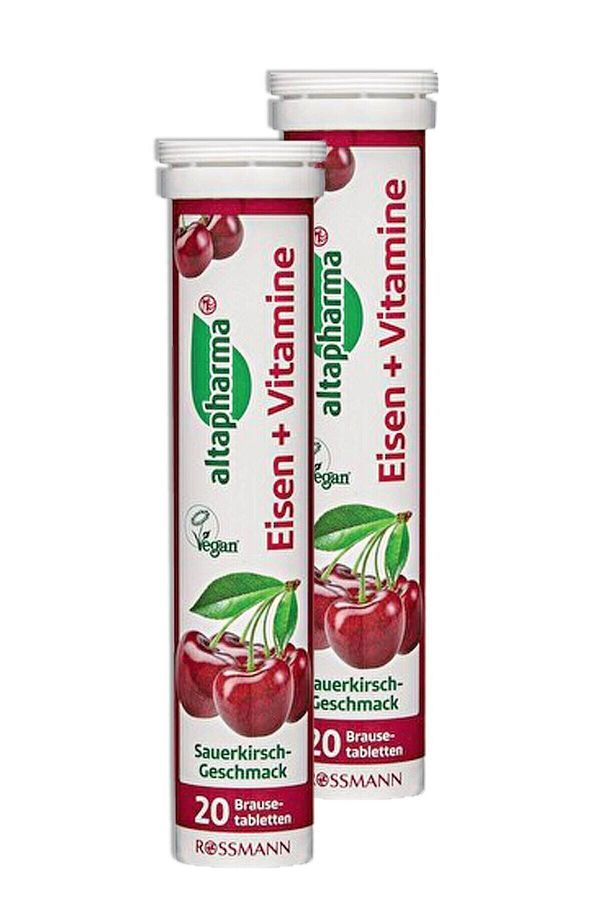 Altapharma-2 Pieces of 20 Supplementary Food Containing Iron and Vitamins 1