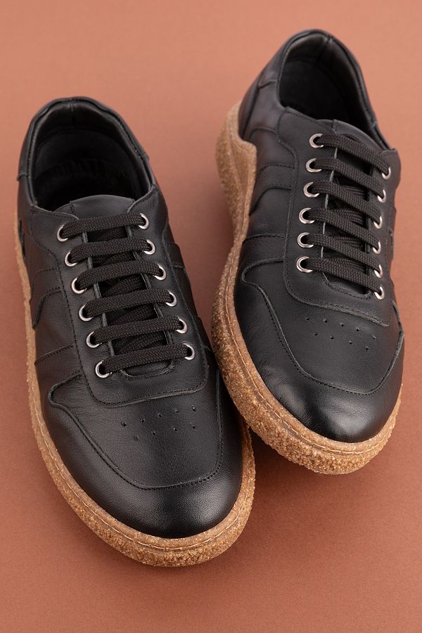 Gondol-Genuine Leather Inside and Outside Daily Comfortable Shoes gnd.20570 - Black - 41 1