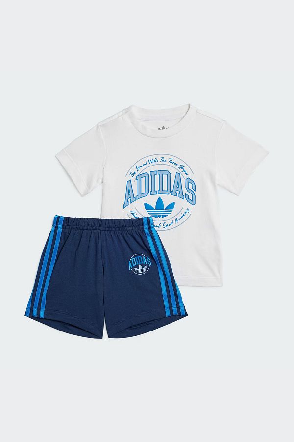 Baby adidas shorts set shop