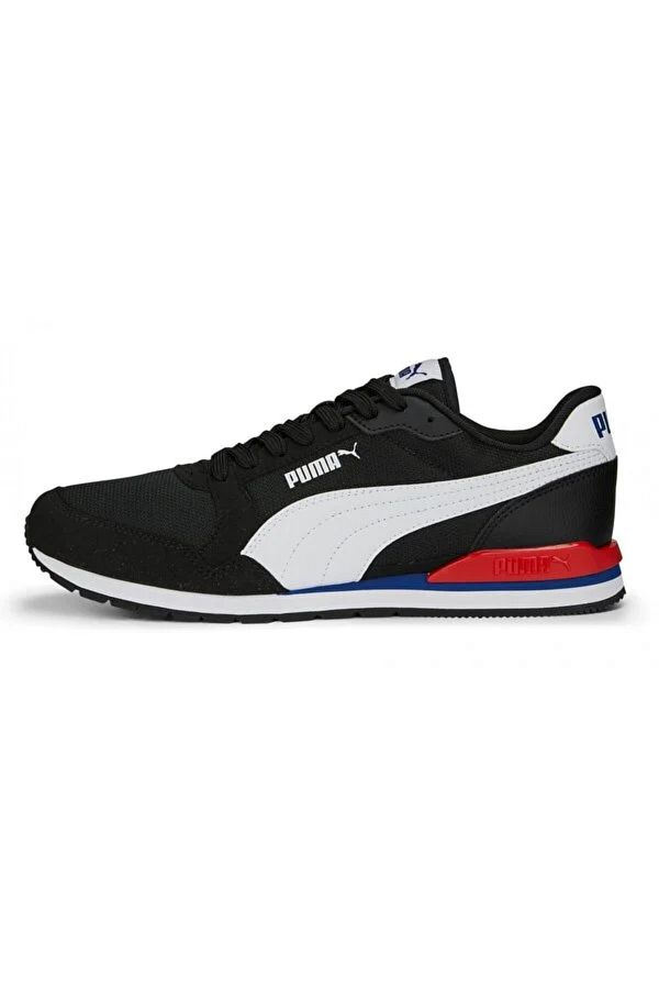 Puma 384640 10 St Runner V3 Mesh Unisex Sports Shoes Black white for All Time Red Trendyol