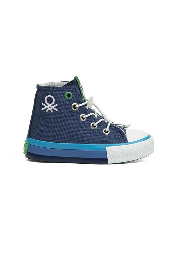Benetton-3394 أبيض - حذاء رياضي للأطفال 1