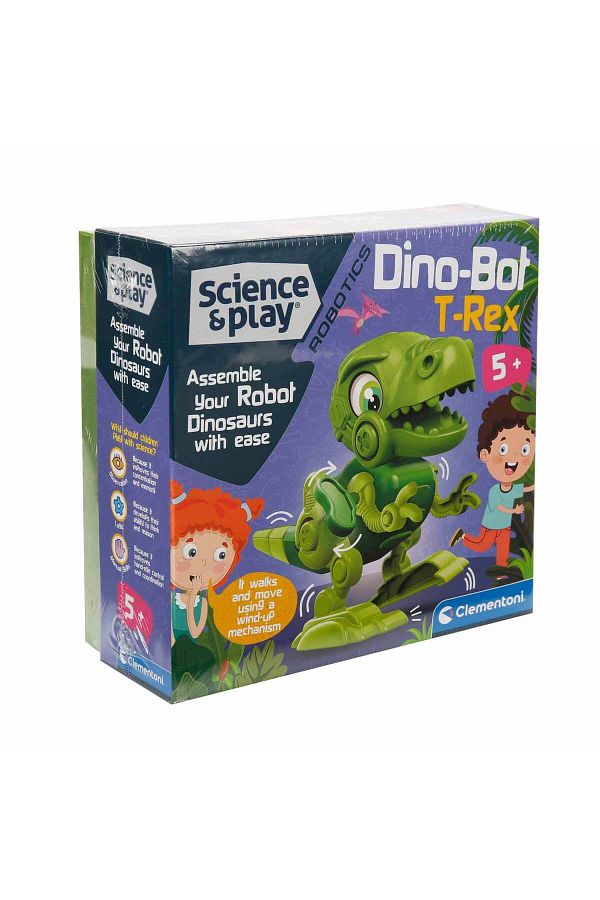 CLEMENTONI-Robotics Dino-Bot T-Rex - Science and Game 1