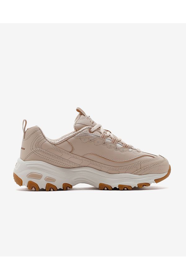 Skechers D lites Good Neutral Women s Beige Sneakers149807 Nat Trendyol