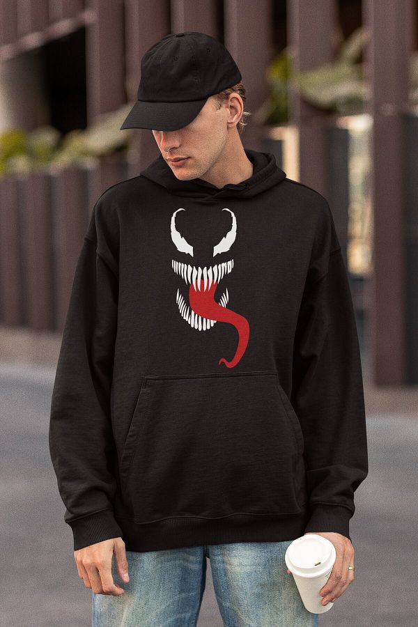 Venom hooded sweatshirt deals