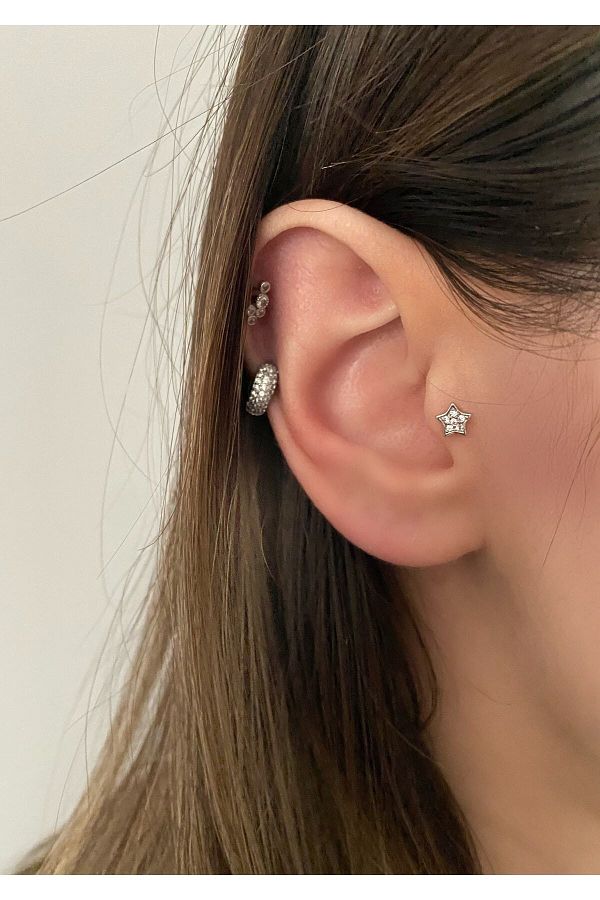 Star tragus earring online