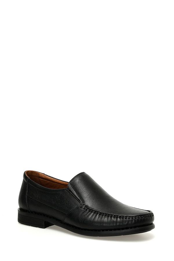 Polaris-108867 5 Point (Orthopedic) Genuine Leather Laceless Men's Shoes 1