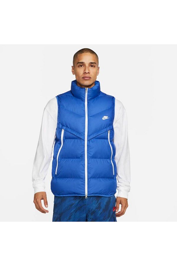 Blue nike vest new arrivals