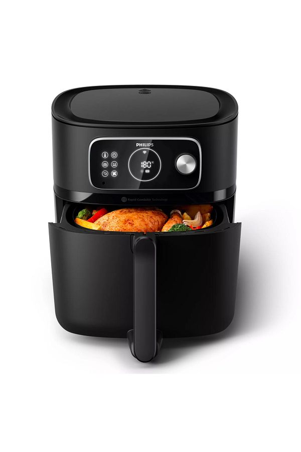 Philips-Rapid CombiAir Food Thermometer Compatible XXL Airfryer with Automatic Cooking program 1