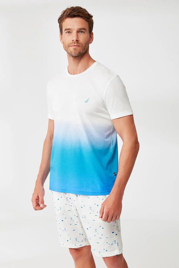 Nautica Shorts Set White M332sorttk Trendyol