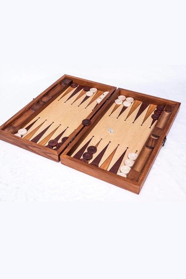 Classic Backgammon Board 50x50cm Handmade Wooden Backgammon Set ...