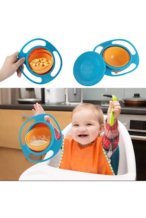 Patisland Sihirli Dökülmeyen Bebek Mama Kasesi Sihirli Dökülmeyen Tabak