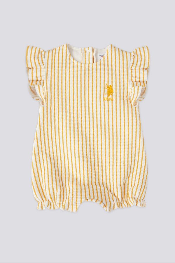 Yellow polo jumpsuit outlet
