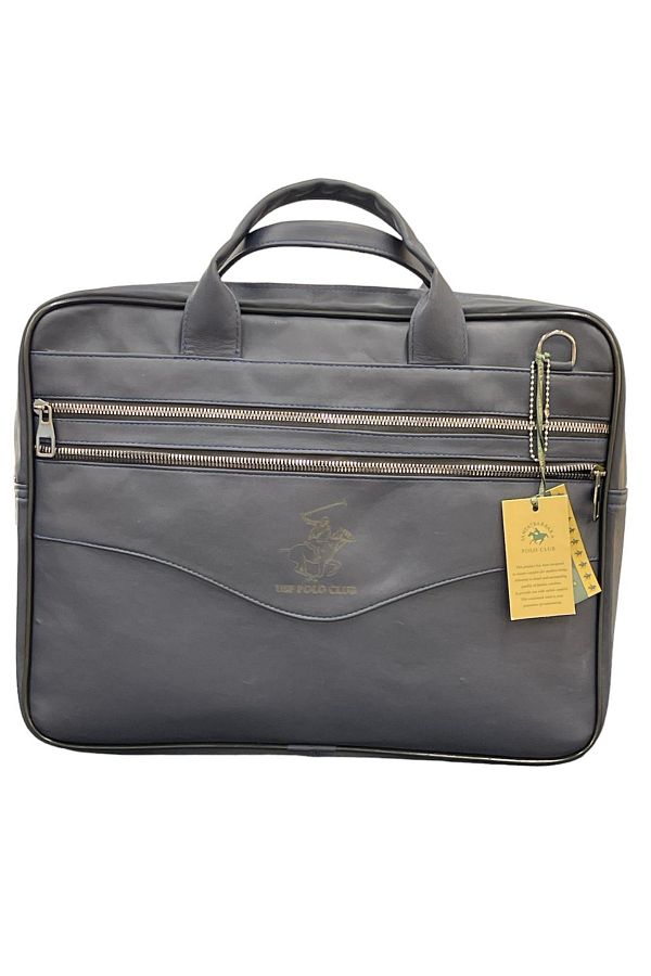 Santa Barbara Polo Racquet Club Laptop Bag Dark blue Plain Trendyol