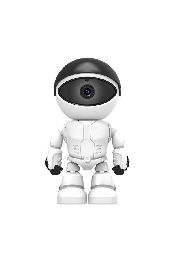 qasul 1080p Robot Görünümlü Bebek Bakıcı Wifi Ip Güvenlik Kamerası Kablosuz Gece Görüşlü