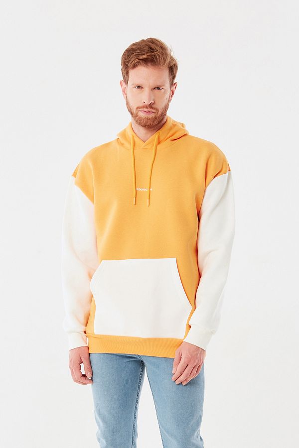 Fulla Moda-Farebná oversize mikina s kapucňou 1