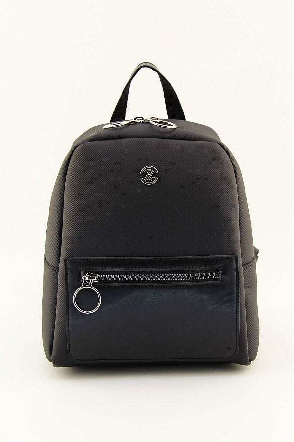 HNB Black Medium Size Women s Backpack Trendyol