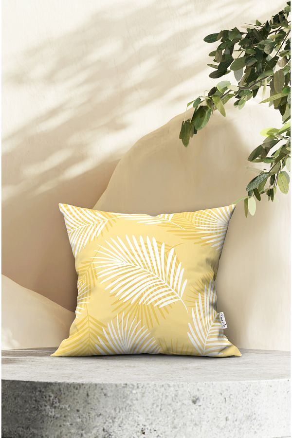 CAN LA DIGITAL PRINTED CUSHION COVER. SOFT PILLOW DOUBLE SIDED CUSHION COVER WITH HIDDEN ZIPPER. SINGLE Trendyol