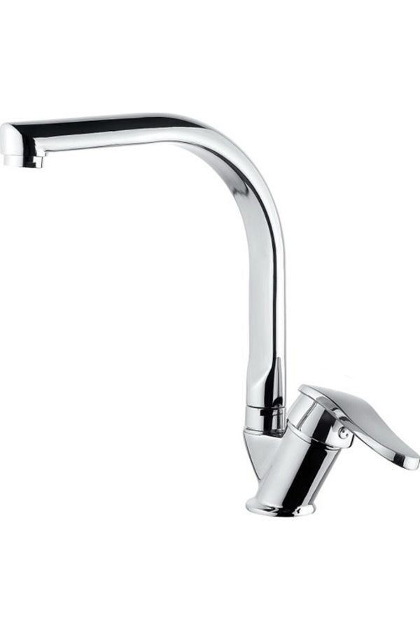 HMS-Open Close Kitchen Sink Faucet Chrome 1