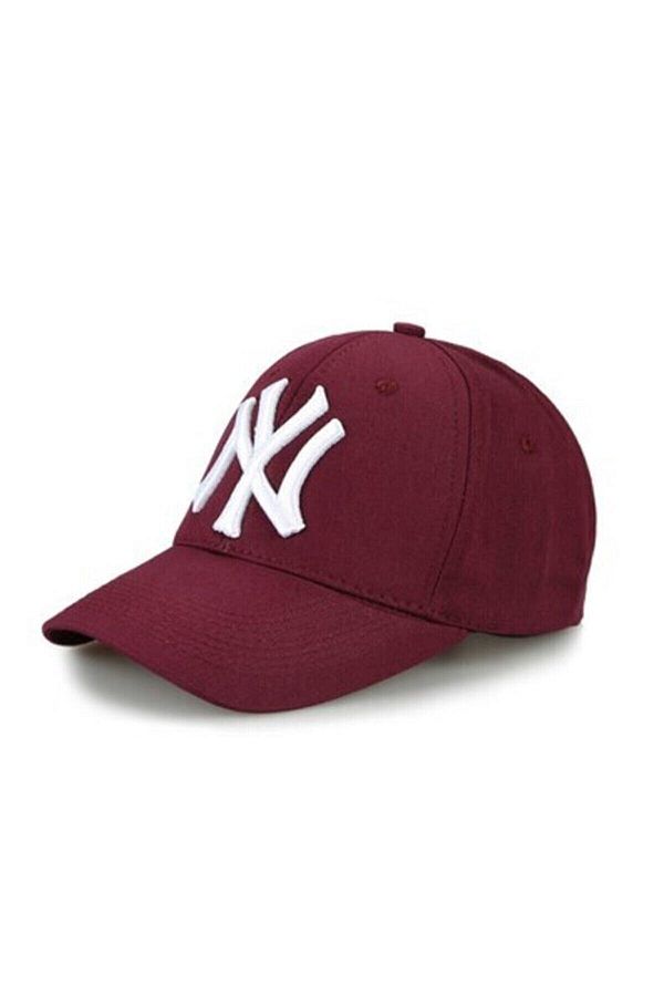 Ny cap burgundy discount