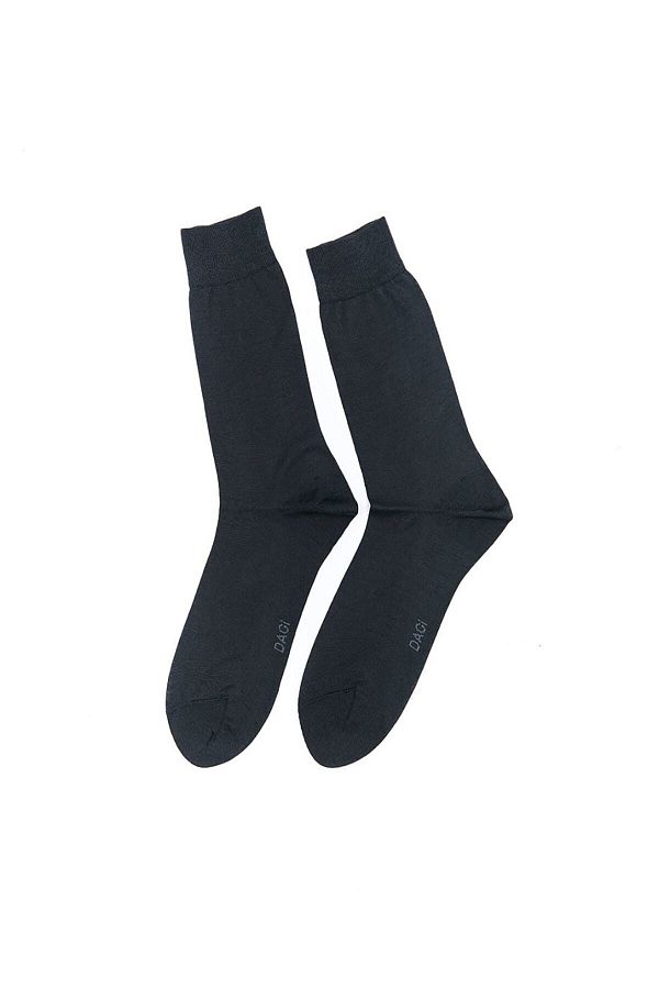 Dagi-Ανδρικές κάλτσες Anthracite 2-pack Modal 20/1 1