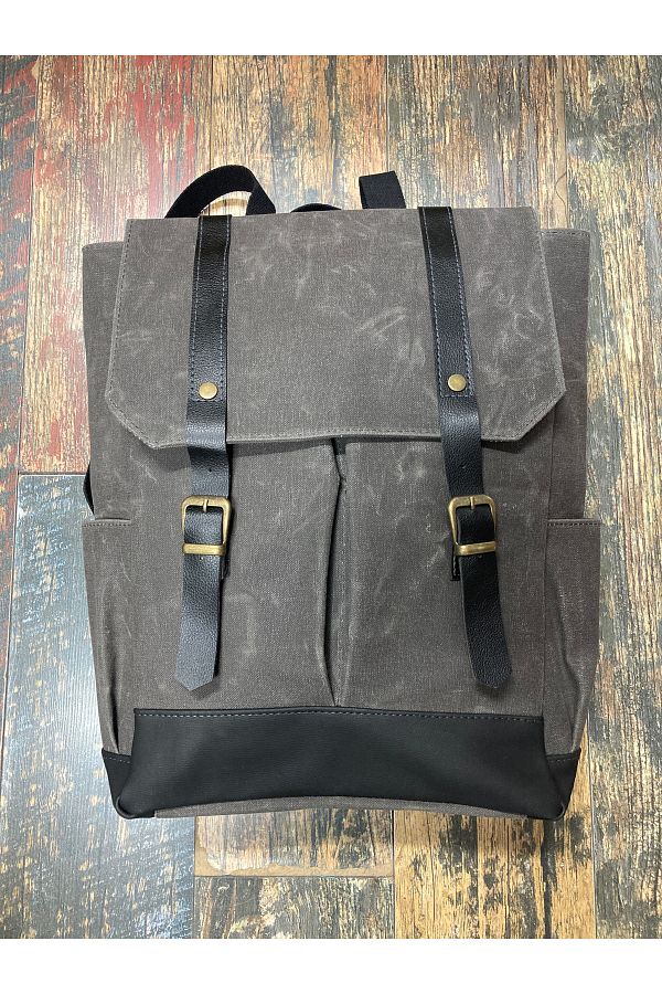 Street Bag Vintage Retro Waterproof Waxed Canvas Backpack Daily Travel Camping Trendyol