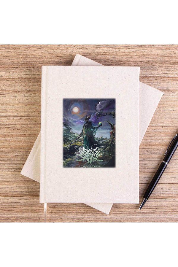 Z zepplin-Signs Of the Swarm Vital Deprivation Unlined Canvas Notebook 1