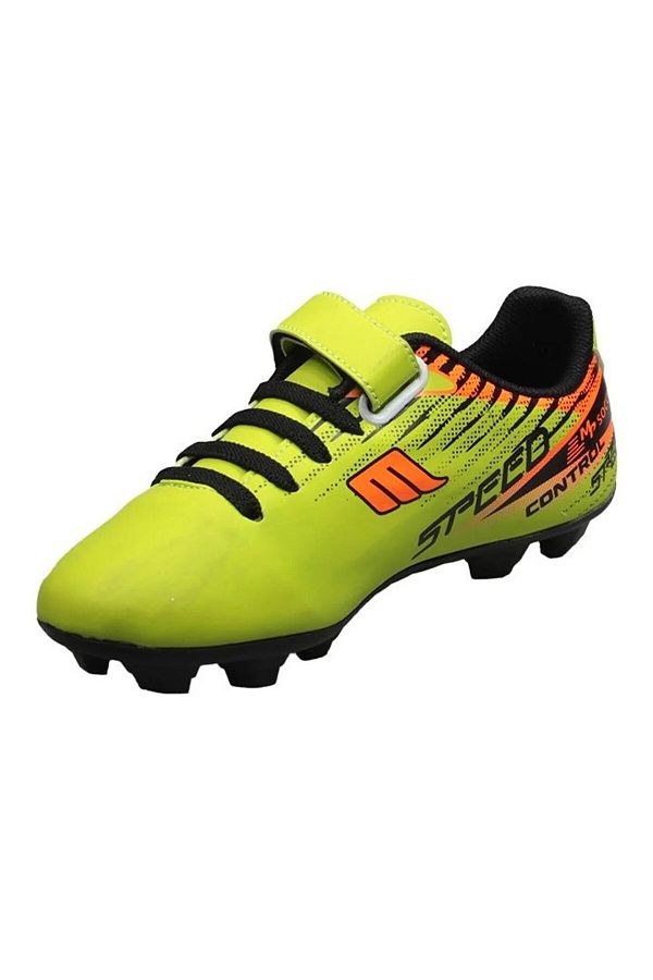Boys green football boots sales