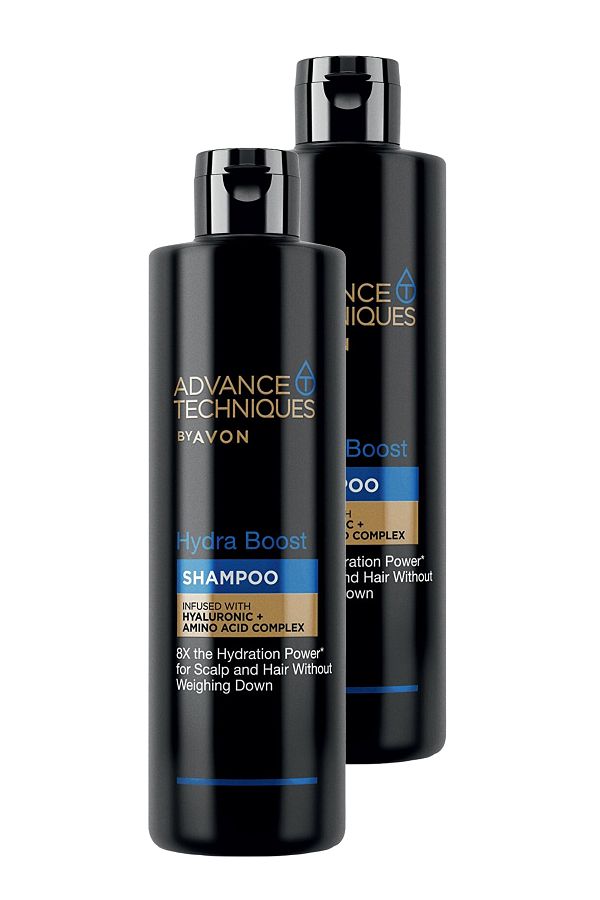 AVON-Advance Techniques Hydra Boost 400 Ml Moisturizing Shampoo Set 1