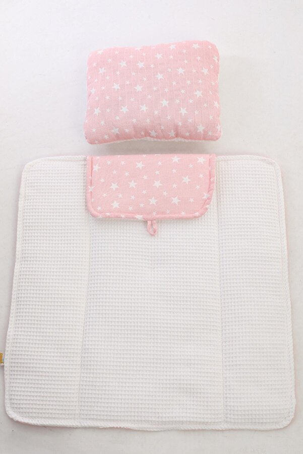 Yada Baby Müslin-waffle Pike Yastıklı Bebek Alt Açma Minderi