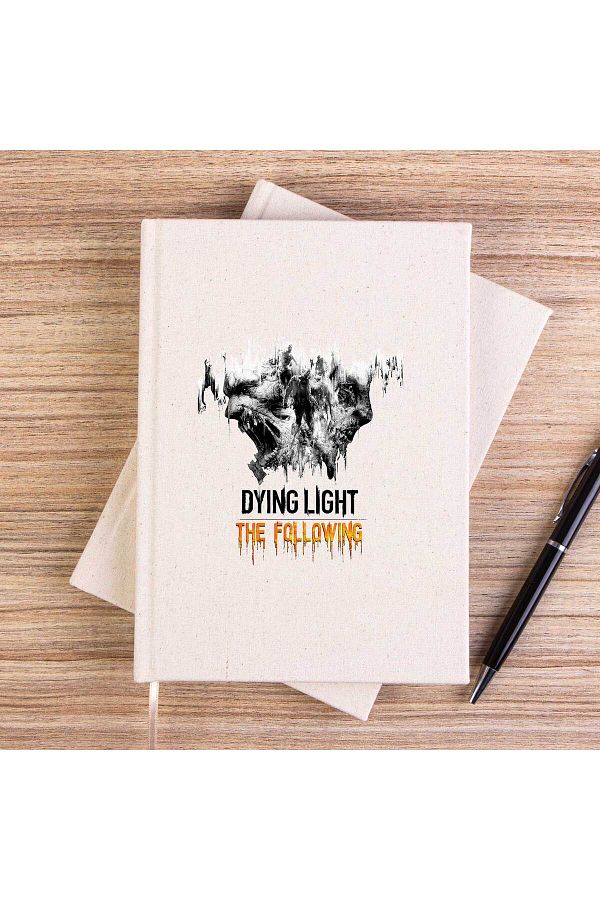 Z zepplin-دفتر ملاحظات قماشي غير مبطن من Dying Light The Following 1
