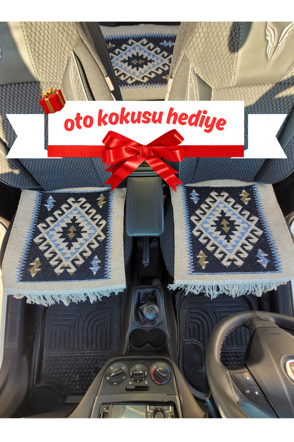 OBAM OTO KOLTUK MİNDERİ (KİRLENME VE ESKİME KORUYUCU) SİYAH RENK (OTO KOKU HEDİYELİ)