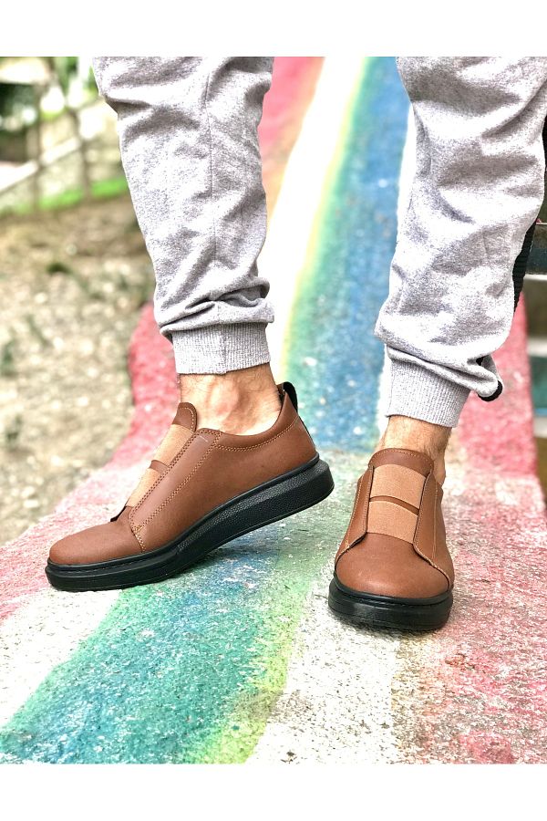 ASPOT N Men s Casual Sports Shoes with Rubber Band Detail Trendyol