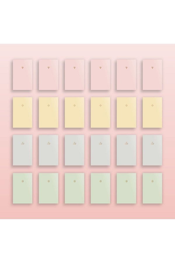 AKILLICA-Notebook 24 Notebook Set Pastel Notebook Set Unlined Notebook 10,5x15cm 1