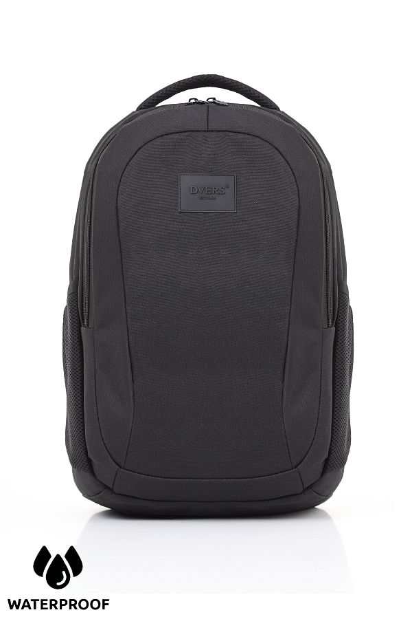 D'VERS-Unisex Black Daily Travel and School Backpack with Laptop Compartment 1