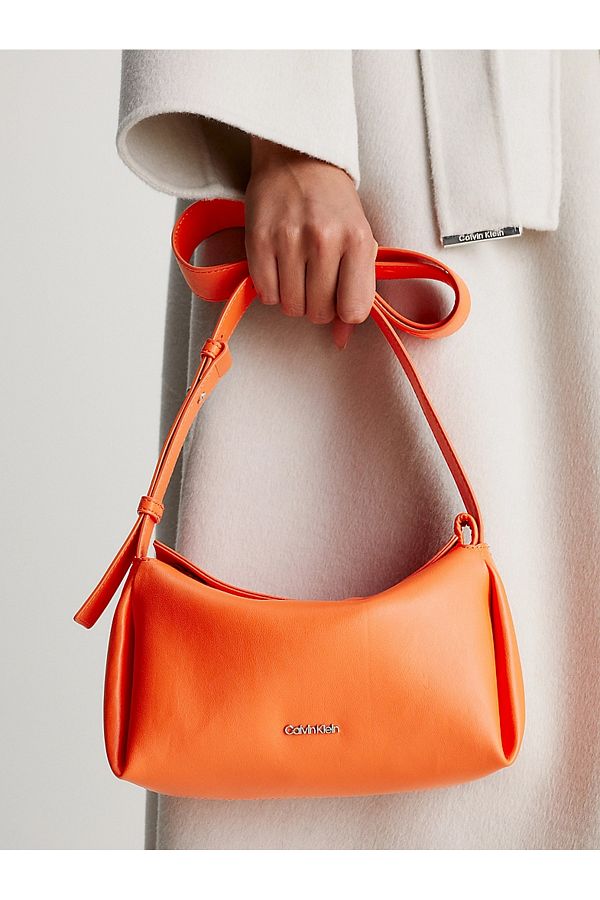 Calvin klein orange handbag shop