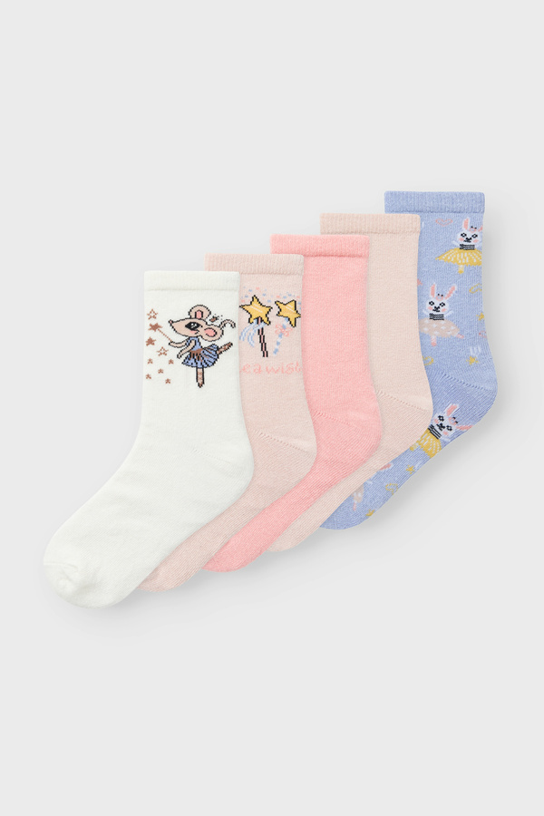 NAME IT Mädchen Socken – Bunt, Bequem, Von Einer Beliebten Dänischen Marke