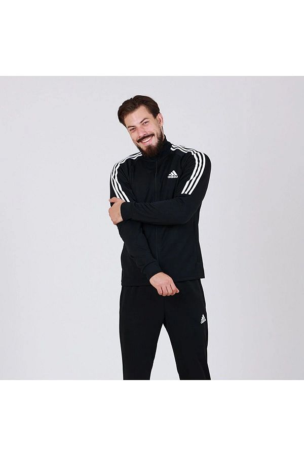 adidas M Sereno Ts Men s Football Tracksuit Set H28922 Black Trendyol