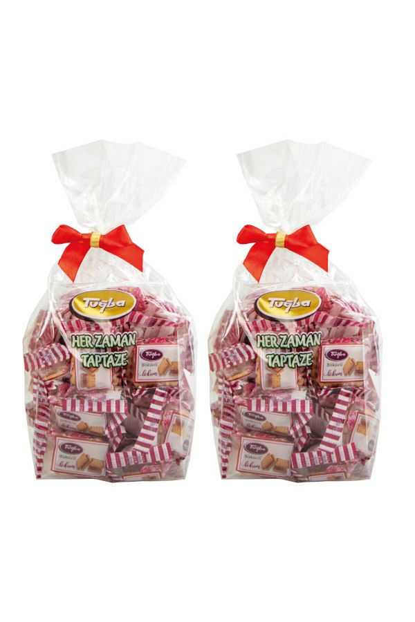 Tuğba Kuruyemiş-50 Pieces Mini Biscuit Turkish Delight Set 1